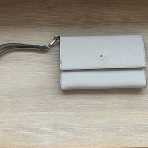 Kate Spade Taupe Wrist Purse